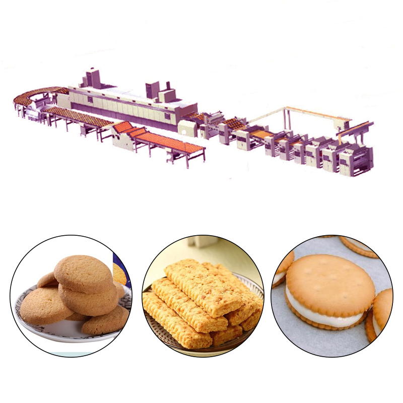 Línea de producción de galletas a pequeña escala